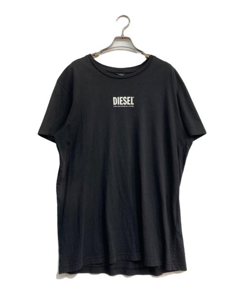 DIESEL（ディーゼル）DIESEL (ディーゼル) プリントTシャツ　A02365 ブラック サイズ:XXLの古着・服飾アイテム