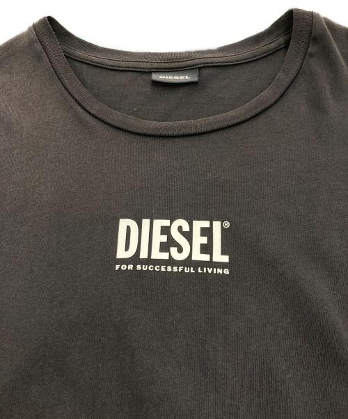 DIESEL（ディーゼル）DIESEL (ディーゼル) プリントTシャツ　A02365 ブラック サイズ:XXLの古着・服飾アイテム