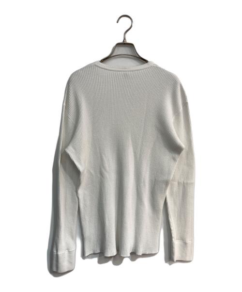 IRON HEART（アイアンハート）IRON HEART (アイアンハート) サーマルカットソー アイボリー サイズ:Lの古着・服飾アイテム