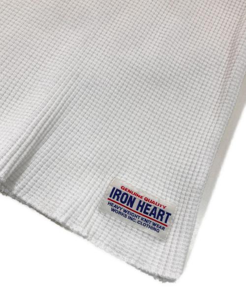 IRON HEART（アイアンハート）IRON HEART (アイアンハート) サーマルカットソー アイボリー サイズ:Lの古着・服飾アイテム