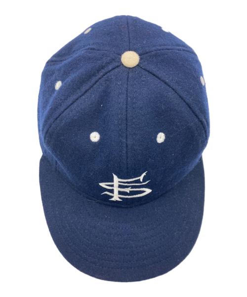 EBBETS FIELD FLANNELS（エベッツフィールドフランネルズ）EBBETS FIELD FLANNELS (エベッツフィールドフランネルズ) キャップ ネイビーの古着・服飾アイテム