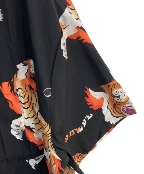 Chic Design（シックデザイン）Chic Design (シックデザイン) オープンカラーシャツ ブラック サイズ:M 未使用品の古着・服飾アイテム