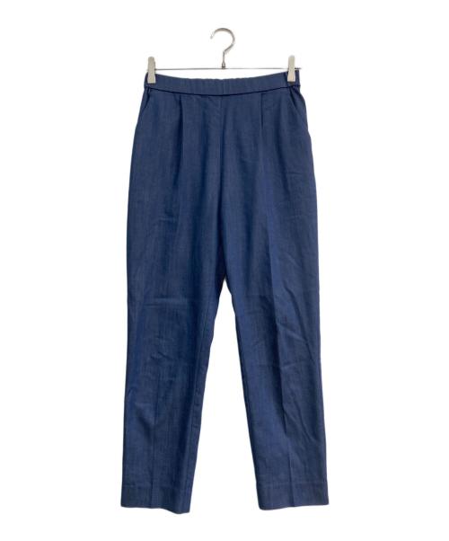 YORI（ヨリ）yori (ヨリ) デニムライクスティックパンツ インディゴ サイズ:38の古着・服飾アイテム