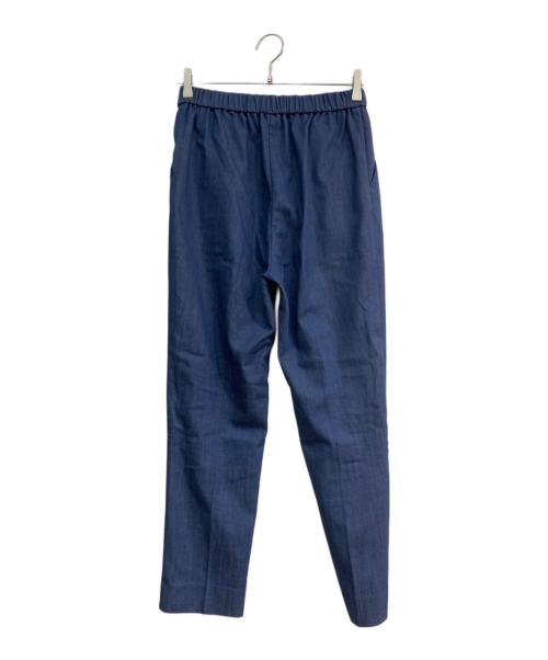 YORI（ヨリ）yori (ヨリ) デニムライクスティックパンツ インディゴ サイズ:38の古着・服飾アイテム