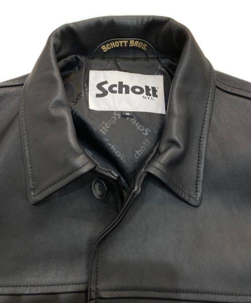 Schott（ショット）Schott (ショット) BEAUTY&YOUTH (ビューティーアンドユース) CAR COAT　782-2250026 ブラック サイズ:Mの古着・服飾アイテム