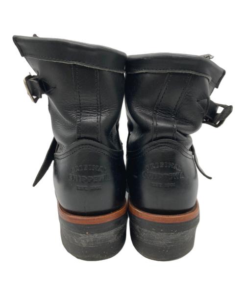 CHIPPEWA（チペワ）CHIPPEWA (チペワ) 7スティールトゥエンジニアブーツ ブラック サイズ:26cmの古着・服飾アイテム
