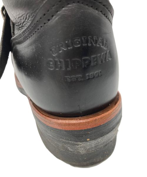 CHIPPEWA（チペワ）CHIPPEWA (チペワ) 7スティールトゥエンジニアブーツ ブラック サイズ:26cmの古着・服飾アイテム