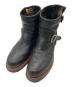CHIPPEWA（チペワ）の古着「7スティールトゥエンジニアブーツ」｜ブラック