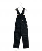 CarHarttカーハート）の古着「RELAXED FIT DUCK BIB OVERALL　3500049300」｜ブラック