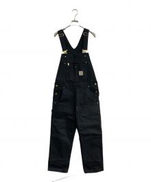 CarHartt（カーハート）の古着「RELAXED FIT DUCK BIB OVERALL　3500049300」｜ブラック