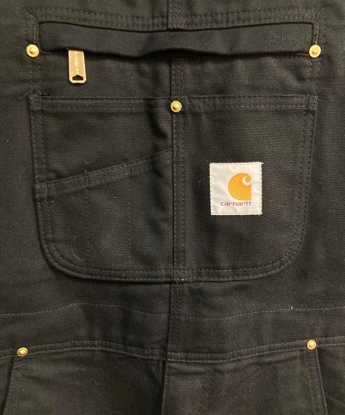 CarHartt（カーハート）CarHartt (カーハート) RELAXED FIT DUCK BIB OVERALL　3500049300 ブラック サイズ:W32L32の古着・服飾アイテム