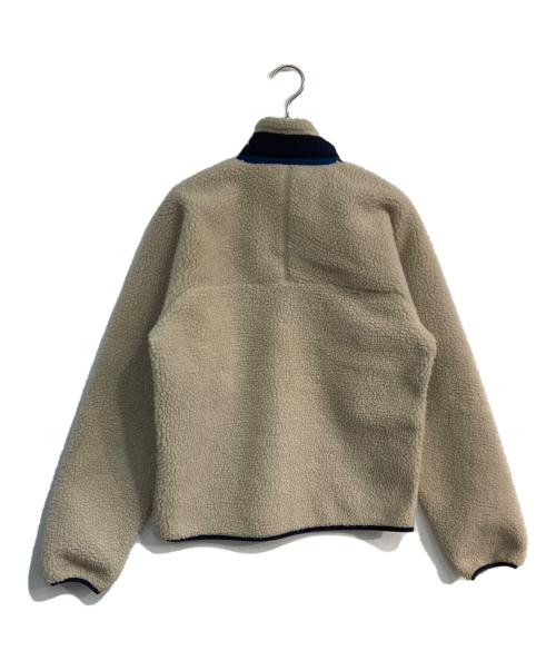 Patagonia（パタゴニア）Patagonia (パタゴニア) クラシック・レトロX・ジャケット　23056　FA19 ナチュラル×ネイビー サイズ:Sの古着・服飾アイテム