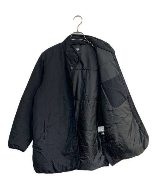 DESCENTE ddd（デサントディーディーディー）DESCENTE ddd (デサントディーディーディー) LIGHT PUFF CARDIGAN LONG JACKET　DHUSJC31 ブラック サイズ:Sの古着・服飾アイテム