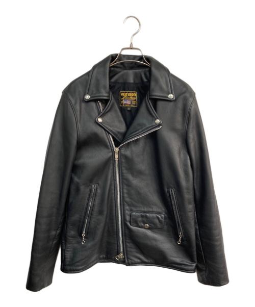 VANSON（バンソン）VANSON (バンソン) C2Rダブルライダースレザージャケット　 USA製 ブラック サイズ:38の古着・服飾アイテム