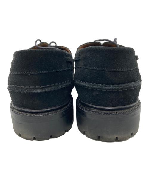 Jalan Sriwijaya（ジャランスリウァヤ）Jalan Sriwijaya (ジャランスリウァヤ) BOAT SHOES ブラック サイズ:7 1/2の古着・服飾アイテム