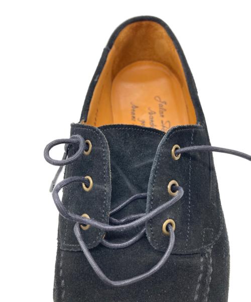 Jalan Sriwijaya（ジャランスリウァヤ）Jalan Sriwijaya (ジャランスリウァヤ) BOAT SHOES ブラック サイズ:7 1/2の古着・服飾アイテム
