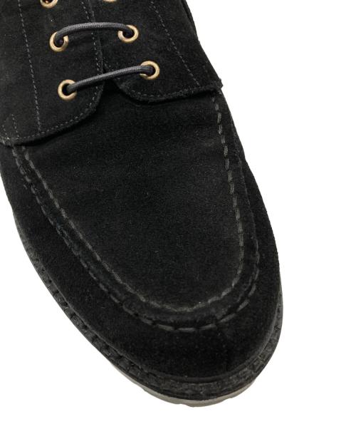 Jalan Sriwijaya（ジャランスリウァヤ）Jalan Sriwijaya (ジャランスリウァヤ) BOAT SHOES ブラック サイズ:7 1/2の古着・服飾アイテム