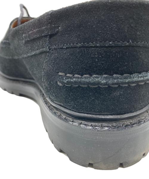 Jalan Sriwijaya（ジャランスリウァヤ）Jalan Sriwijaya (ジャランスリウァヤ) BOAT SHOES ブラック サイズ:7 1/2の古着・服飾アイテム