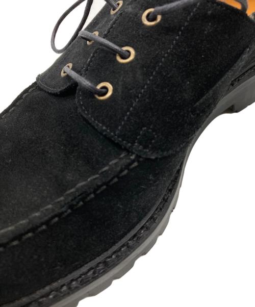 Jalan Sriwijaya（ジャランスリウァヤ）Jalan Sriwijaya (ジャランスリウァヤ) BOAT SHOES ブラック サイズ:7 1/2の古着・服飾アイテム