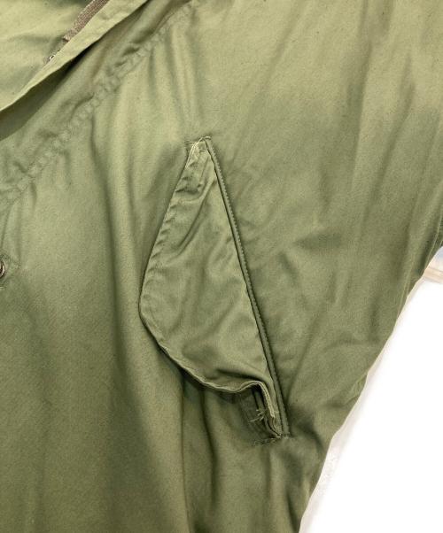 US ARMY（ユーエスアーミー）US ARMY (ユーエスアーミー) M-65 フード・ライナー付きモッズコート　80‘s　8415-00-782-2881　 カーキ サイズ:XSの古着・服飾アイテム