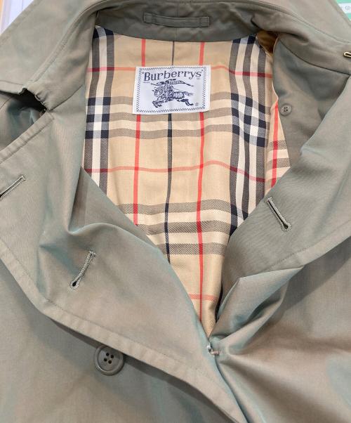Burberry's（バーバリー）Burberry's (バーバリーズ) トレンチコート グリーン サイズ:-の古着・服飾アイテム