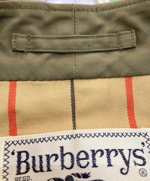 Burberry's（バーバリー）Burberry's (バーバリーズ) トレンチコート グリーン サイズ:-の古着・服飾アイテム