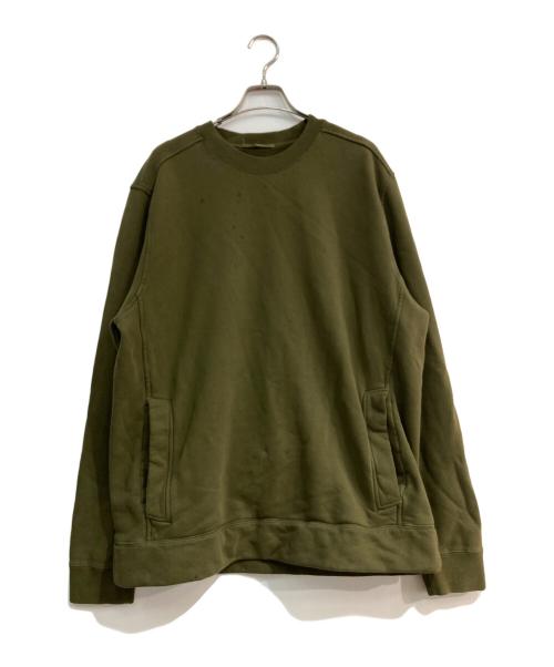 TEN-C（テンシー）TEN-C (テンシー) クルーネックスウェット　21CTCUF03079A06152 グリーン サイズ:XLの古着・服飾アイテム