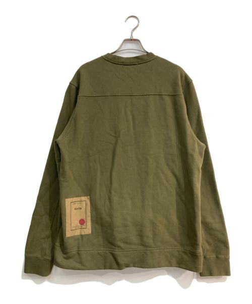 TEN-C（テンシー）TEN-C (テンシー) クルーネックスウェット　21CTCUF03079A06152 グリーン サイズ:XLの古着・服飾アイテム