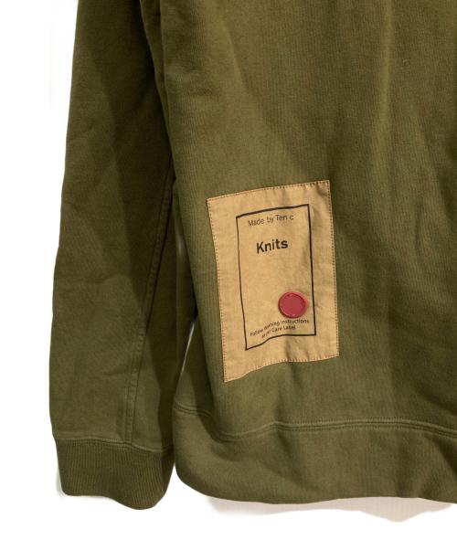 TEN-C（テンシー）TEN-C (テンシー) クルーネックスウェット　21CTCUF03079A06152 グリーン サイズ:XLの古着・服飾アイテム