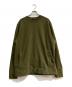 TEN-C（テンシー）の古着「クルーネックスウェット　21CTCUF03079A06152」｜グリーン