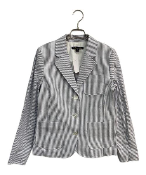 BROOKS BROTHERS（ブルックスブラザーズ）BROOKS BROTHERS (ブルックスブラザーズ) シアサッカーテーラードジャケット ブルー サイズ:2の古着・服飾アイテム