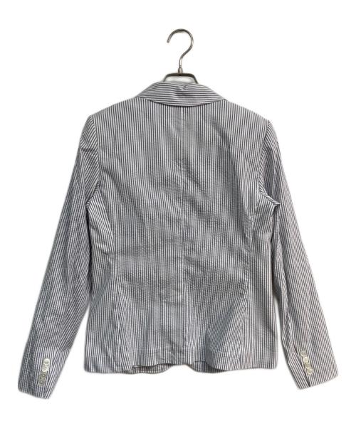 BROOKS BROTHERS（ブルックスブラザーズ）BROOKS BROTHERS (ブルックスブラザーズ) シアサッカーテーラードジャケット ブルー サイズ:2の古着・服飾アイテム