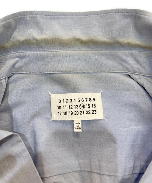 Maison Margiela（メゾンマルジェラ）Maison Margiela (メゾンマルジェラ) 長袖シャツ ブルー サイズ:44の古着・服飾アイテム