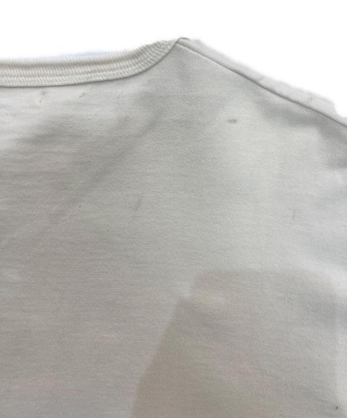 BLURHMS（ブラームス）BLURHMS (ブラームス) ヘンリーネックカットソー　BHS21F001WSM ベージュ×ブラック サイズ:4の古着・服飾アイテム