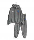 ALWAYTHオールウェイズ）の古着「wake sapporo alwayth Sweat Setup」｜グレー