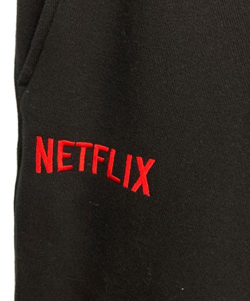 ENNOY（エンノイ）ENNOY (エンノイ) Netflix (ネットフリックス) スウェットパンツ ブラック サイズ:Lの古着・服飾アイテム