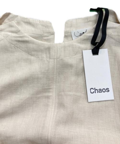 CHAOS（カオス）Chaos (カオス) アルパカリネンロータリーワンピース　23SS CH209059ER-00 ベージュ サイズ:Free 未使用品の古着・服飾アイテム