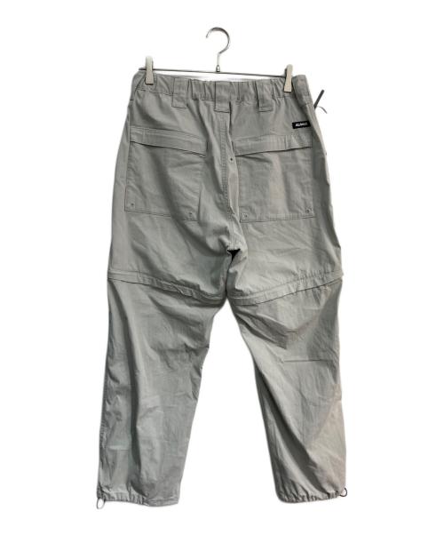 X-LARGE（エクストララージ）X-LARGE (エクストララージ) CONVERTIBLE BUSH PANTS　10123303 1005 グレー サイズ:W34の古着・服飾アイテム