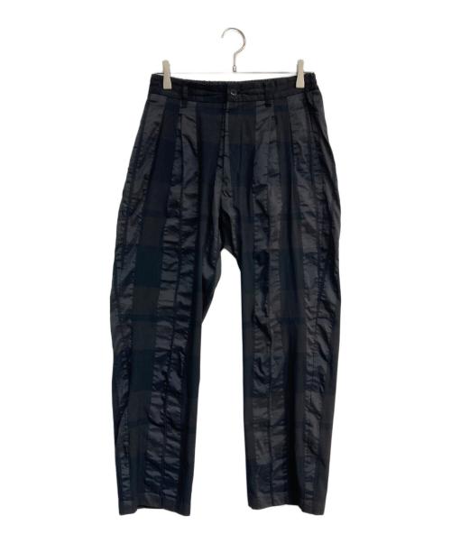 BEAMS Lights（ビームスライト）BEAMS Lights (ビームスライト) エクストラウーブン シアサッカー パンツ ブラック サイズ:Mの古着・服飾アイテム