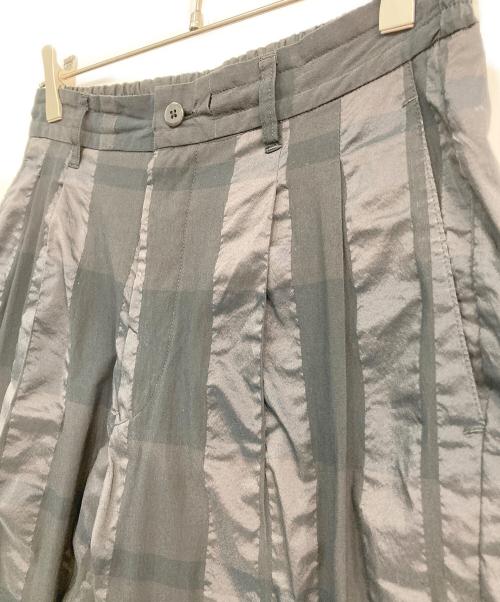 BEAMS Lights（ビームスライト）BEAMS Lights (ビームスライト) エクストラウーブン シアサッカー パンツ ブラック サイズ:Mの古着・服飾アイテム