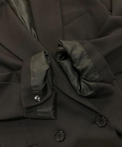 ARPEGE STORY（アルページュストーリー）Arpege story (アルページュストーリー) スリット袖ロングジャケット ブラック サイズ:2の古着・服飾アイテム