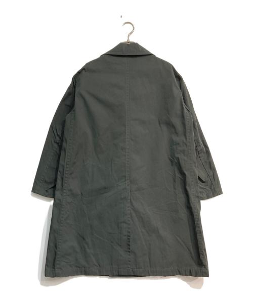 DANTON（ダントン）DANTON (ダントン) ダブルクロス ルーズフィットステンカラーコート グレー サイズ:36の古着・服飾アイテム