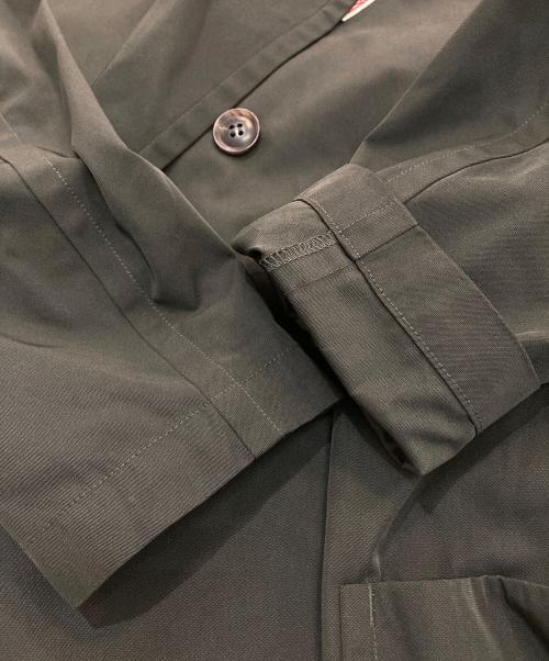 DANTON（ダントン）DANTON (ダントン) ダブルクロス ルーズフィットステンカラーコート グレー サイズ:36の古着・服飾アイテム