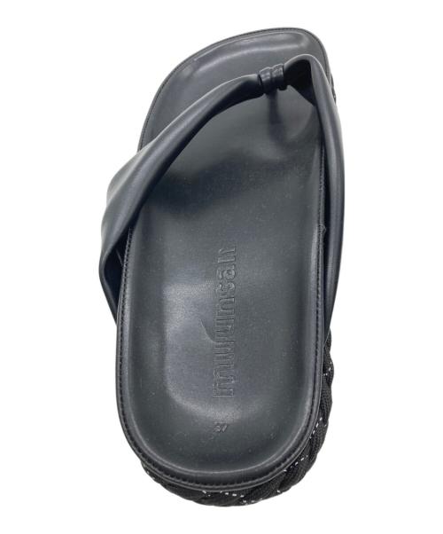 muunsan（ムンサン）muunsan (ムンサン) PICKA サンダル ブラック サイズ:37の古着・服飾アイテム