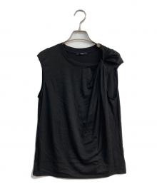 theory（セオリー）の古着「Apex Tee Pure Twisted Tank」｜ブラック