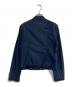 MM6 Martin Margiela (エムエムシックス マルタンマルジェラ) ライダースジャケット　ここのえタグ 05SS  ネイビー サイズ:42：10000円