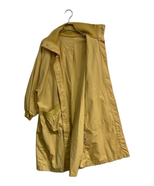 ISSEY MIYAKE（イッセイミヤケ）ISSEY MIYAKE (イッセイミヤケ) スタンドカラーコート 80s  イエロー サイズ:MLの古着・服飾アイテム