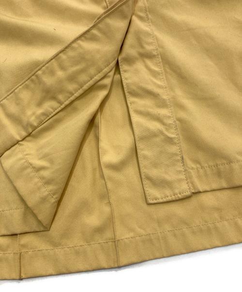 ISSEY MIYAKE（イッセイミヤケ）ISSEY MIYAKE (イッセイミヤケ) スタンドカラーコート 80s  イエロー サイズ:MLの古着・服飾アイテム