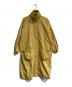 ISSEY MIYAKE（イッセイミヤケ）の古着「スタンドカラーコート 80s 」｜イエロー