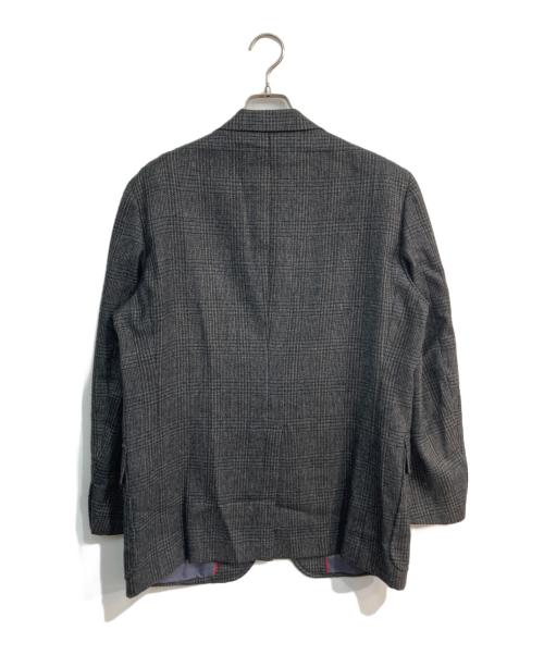 J.PRESS（ジェイプレス）J.PRESS (ジェイプレス) 3Bチェックテーラードジャケット グレー サイズ:T175の古着・服飾アイテム